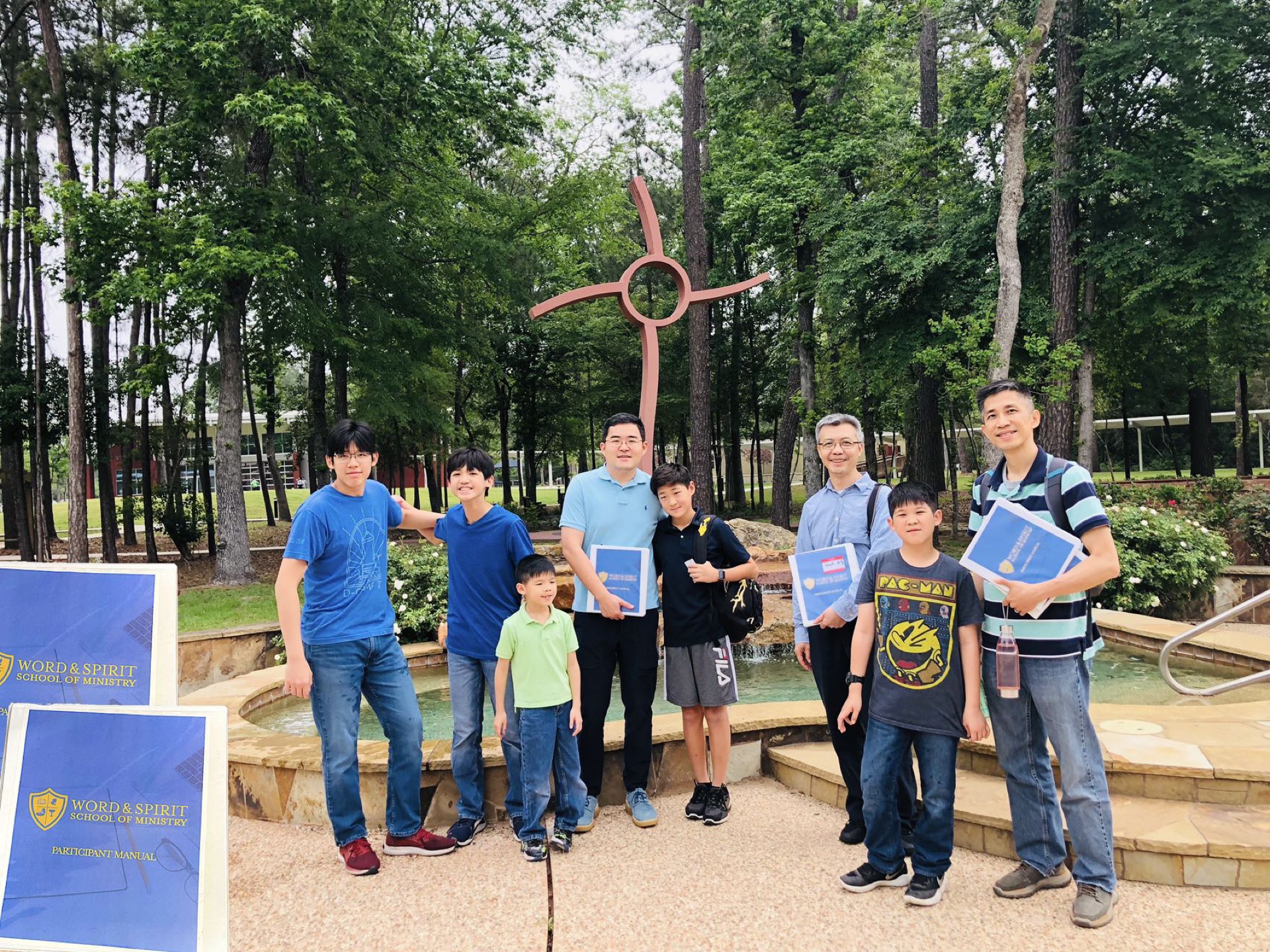 I611 group at a ministry school event